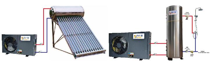 空氣能熱水器安裝圖 空氣能熱水器安裝圖
